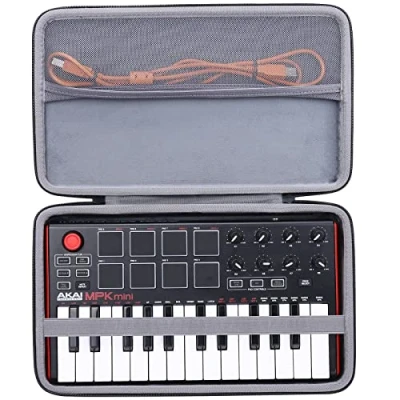 Immagine di co2CREA cassa custodia borsa per AKAI Professional MPK Mini MK3 / MKII MK2/ Play Tastiera Controller MIDI USB(solo scatola,Case Only)