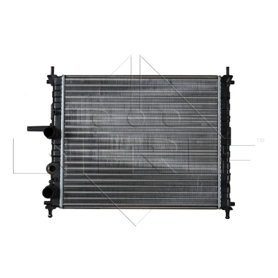 Immagine di NRF 53607 Radiatore motore Alluminio 476 416 34 Alette di raffreddamento montate meccanicamente FIAT: Multipla, Marea Weekend, BRAVO 1