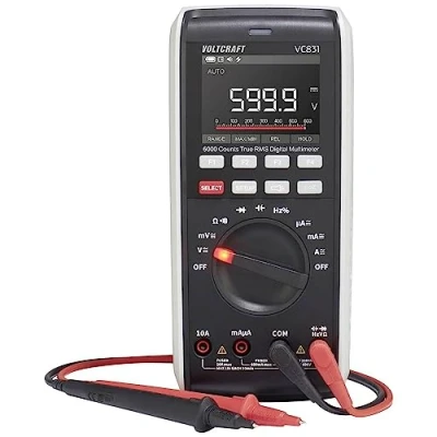 Immagine di VOLTCRAFT VC831 Multimetro portatile digitale CAT III 1000 V, IV 600 V Display (Counts): 6000