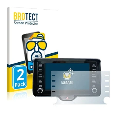 Immagine di brotect Pellicola Protettiva Opaca per Toyota Yaris Cross 8&quot; Anti Riflesso (2 Pezzi)