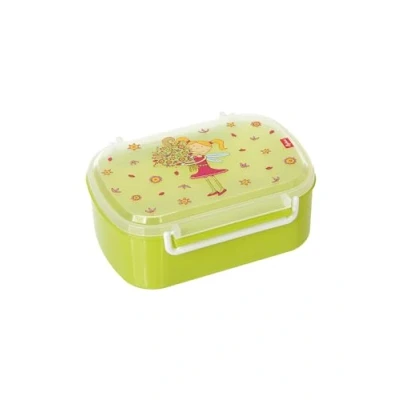 Immagine di Sigikid 24782 Contenitore per Il Pranzo e la merenda Florentine, Senza BPA, Bambine, consigliato a Partire dai 2 Anni, Colore: Verde/Rosa