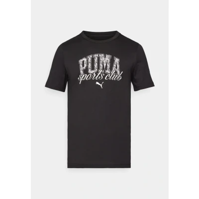 Immagine di Puma Class Graphic TEE Tshirt con stampa, Uomo, Taglia: Large, Black