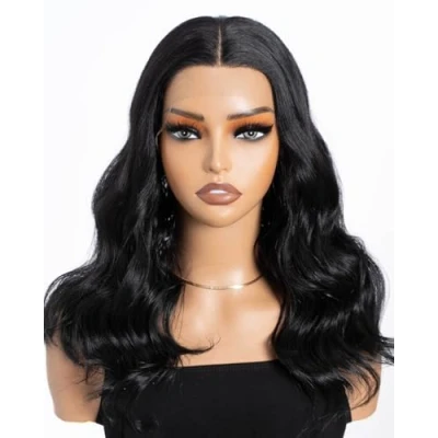 Immagine di Style Icon Parrucche Anteriori Sciolte Ricci Da 17/43cm Sintetiche Di Ricambio Per Capelli Fibra Termoresistente Donne