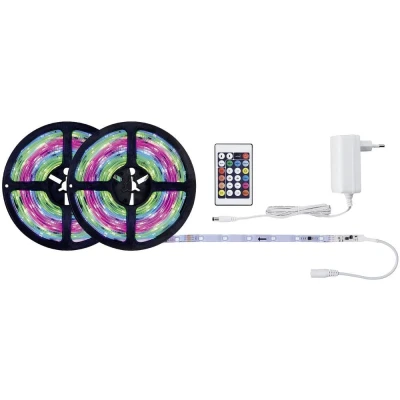 Immagine di Paulmann FN SimpLED Strip RGB 70515 Striscia LED con spina 12 V 5 m 1 pz.