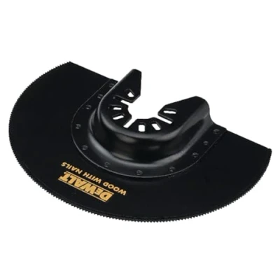 Immagine di DeWalt DT20710 QZ accessori per utensile multifuzione lama segmentata diametro 102mm tagli a filo di materiale e misura su legno, cartongesso materiali plastici, Nero