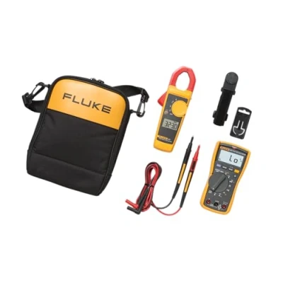 Immagine di Fluke 117/323 Multimetro portatile, Pinza amperometrica digitale CAT III 600 V Display (Counts): 6000