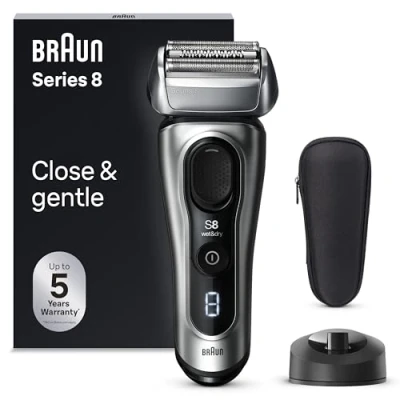 Immagine di Braun Series 8 Rasoio lavabile Argento
