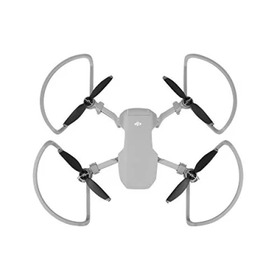 Immagine di DR&gt;1 Protezioni Eliche con Estensioni Integrate a Sgancio Rapido Carrello Atterraggio per Drone DJI Mavic Mini, Colore Grigio, DR10003