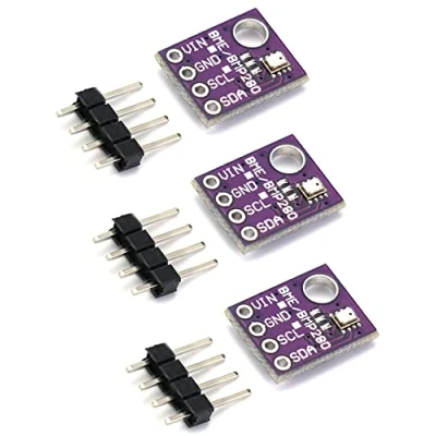 Immagine di QWORK® 3 Pezzi BMP280 5V Modulo sensore per temperatura e pressione dell&#039;aria