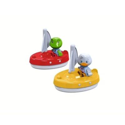 Immagine di AquaPlay 2 barche a vela + personaggi accessori per Corsi d&#039;acqua o la vasca da bagno, e Nils Lotta, bambini dai 3 anni in su