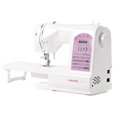 Immagine di Singer Starlet 6699 Macchina da cucire elettrica con 100 punti di cucito (utili, elastici, ornamentali), Quilt e patchwork, Automatica, display multifunzione Custodia tavolo prolunga Inclusi