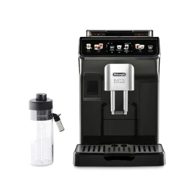 Immagine di De&#039;Longhi Eletta Explore Cold Brew ECAM450.65.G, Macchina Caffè Barista, Sistema LatteCrema Hot and Cool, Espresso Automatica, per Chicchi di Caffè, Estrazione Fredda, Grigio Scuro