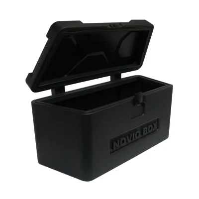 Immagine di Cassetta degli attrezzi, NovioBox plastica nera 770*355*370