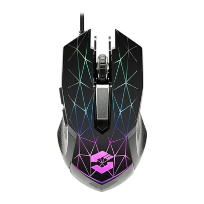 Immagine di Speedlink SL 680011 BK RETICOS RGB, Mouse da gioco USB con illuminazione 6 tasti, colore nero