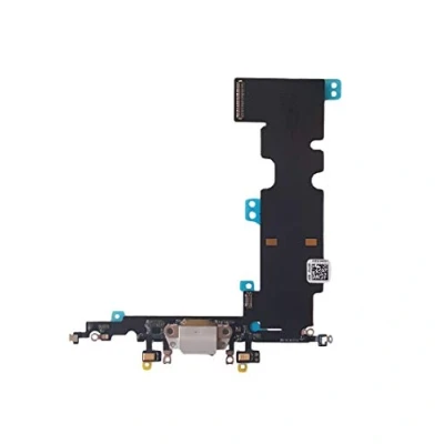 Immagine di DHLK® Connettore Dock di Ricarica Compatibile con iPhone 8 Plus Charging Port Cavo Flessibile, Bianco (A1864, A1897, A1898)