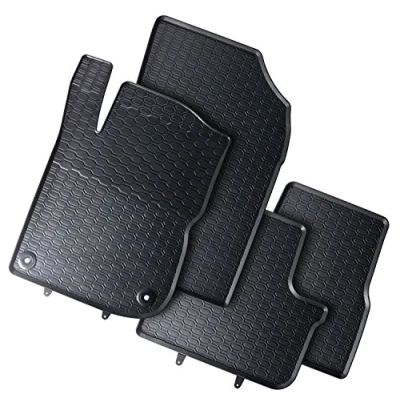 Immagine di GEYER &amp; HOSAJA Tappetini in gomma per auto 859/4C compatibile con Peugeot 2008 I (2013 2019) e 208 (2012