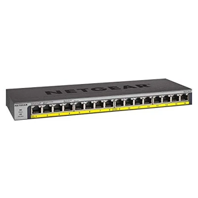 Immagine di NETGEAR 16PT POE/POE+GIGABIT UNMANAGED SWCH