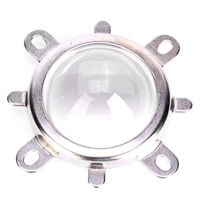 Immagine di Lente di luce LED da 20 100 W Riflettore in vetro ottico 44 mm + Coppa Collimatore 50 Supporto Fisso(60)