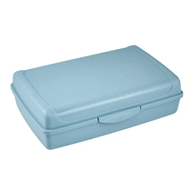 Immagine di keeeper Contenitore per Alimenti con Chiusura a Scatto, 30 x 20 8,5 cm, 3,75 L, Luca Maxi, Nordic Blue (Blu)