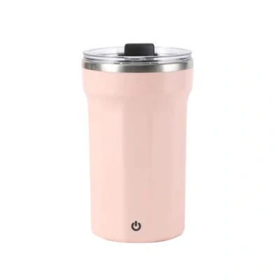Immagine di DONGKER Tazza Automescolante, 500ML Tazze Miscelazione Automatica in Acciaio Inossidabile Impermeabile IPX6, USB Bicchieri Autoagitante Magnetica con Coperchio per Case, Ufficio, Viaggio