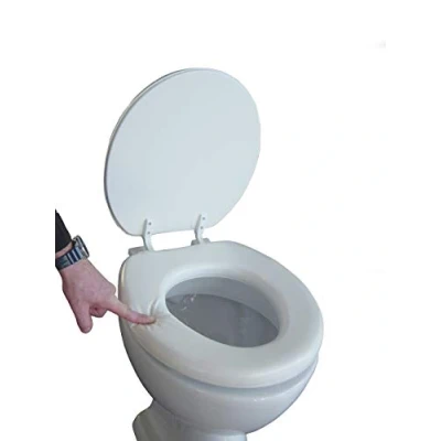 Immagine di ADOB, Sedile copri WC morbido, imbottito, colore: Bianco