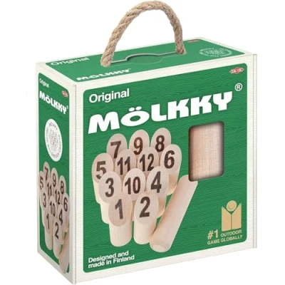 Immagine di Tactic Mölkky in scatola di cartone con manico versione 2018 54903 mista