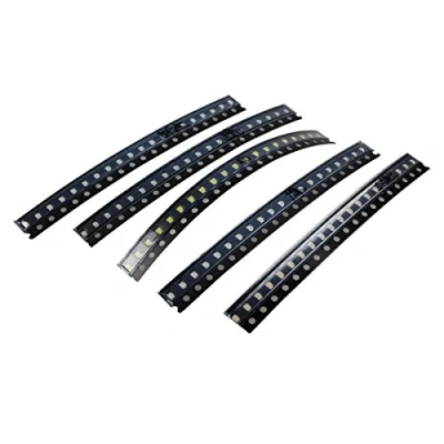 Immagine di HALJIA Set di luci nere a LED SMD nei colori rosso, giallo, verde, bianco e blu (per un totale 100 LED), ideali per progetti elettronica fai da te, Compatibile con Arduino, Raspberry Pi, ecc.