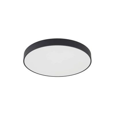 Immagine di plafoniera LED &#039;Vanida&#039; dimmerabile (Moderno) colore Nero, in Alluminio ad es. Cucina (1 luce, lampadina inclusa) di Arcchio lampada LED,