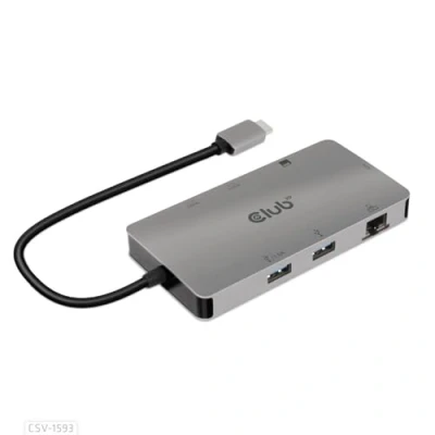 Immagine di CLUB3D USB C 8 1 HUB DUAL HDMI