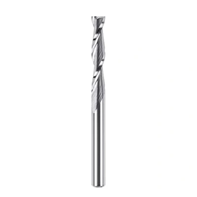 Immagine di SpeTool Frese a spirale con UpCut 4mm Diametro di taglio Gambo 22mm Lunghezza Fresa in metallo duro CNC per incisione su legno