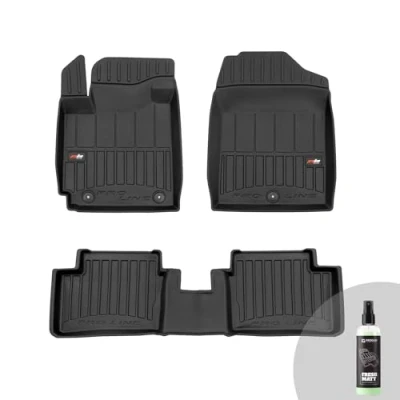Immagine di FROGUM ProLine 3D Set Esclusivo di tappetini auto per Kia Picanto III dal 2017 Materiale TPE durevole Bordini più alti