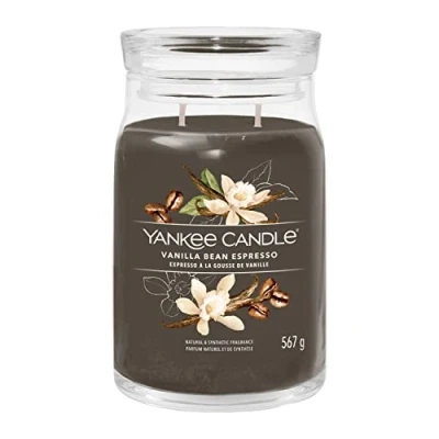 Immagine di Yankee Candle Large with 2 wicks Vanilla Bean Espresso 16 cm / ø 9