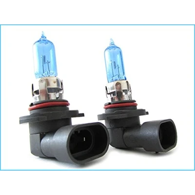 Immagine di CARALL 2 Pezzi Lampade Alogene 12V Bianche ad Effetto Xenon (9005 HB3 60W P20d)