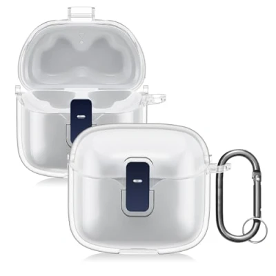 Immagine di kwmobile Custodia Protettiva per Caricatore compatibile con JBL Tune Flex Resistente Cover Box Portauricolari trasparente