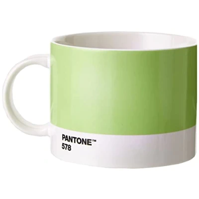 Immagine di Copenhagen design Pantone Tazza di tè, Porcellana, Verde (Light Green 578), 475 ml