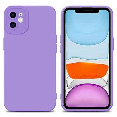 Immagine di Cadorabo Custodia compatibile con Apple iPhone 11 in FLUID VIOLA CHIARO Coperchio protettivo silicone TPU flessibile