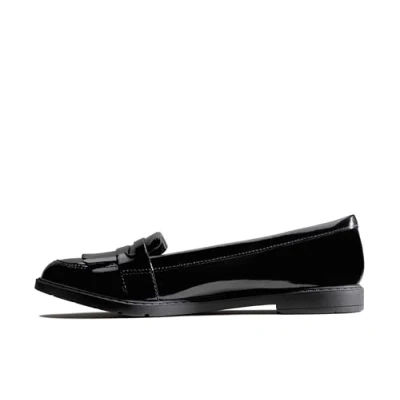 Immagine di Clarks Scala Bright Y, Mocassini, Bambine e ragazze, Nero Black Pat Pat, 36 EU