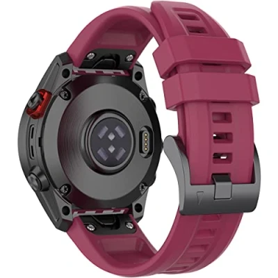 Immagine di BBZ Fenix 7S Cinturino,20 mm Quickfit, in morbido silicone compatibile con Garmin 7S/Fenix 5S Plus/Fenix 6S Pro/Fenix Solar/Fenix Sapphire Solar