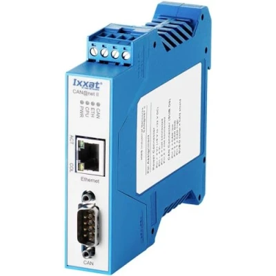 Immagine di Ixxat 1.01.0086.10200 CAN@net II/VCI Convertitore CAN Bus, Ethernet 24 V/DC 1 pz.