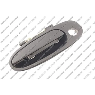 Immagine di PRASCO TY2818002 Maniglia Apriporta Esterno, anteriore Sx con foro per chiave nero