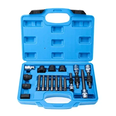 Immagine di BOOMSTART 18pcs Strumenti per la rimozione della puleggia dell&#039;alternatore automobilistico, Kit di Ruota Libera del generatore