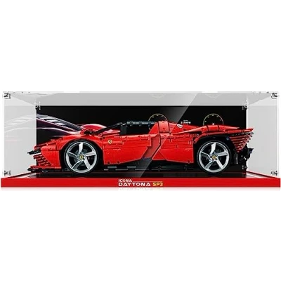 Immagine di Funshake Teca per Lego 42143 Technic Ferrari Daytona SP3, A Prova di Polvere Vetrina in Acrilico Plexiglas Acrylic Display Case ( Non Incluso Modello )