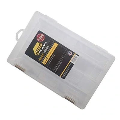 Immagine di Plano ProLatch 3600 StowAway Horizontal cassetta per attrezzatura da pesca, in plastica, organizzativa plastica con divisori rimovibili, vassoio Crankbaits