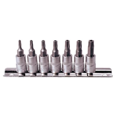 Immagine di KS Tools 911.1460 1/4&quot; Serie di bussole p.viti,7 pzTB10 TB40