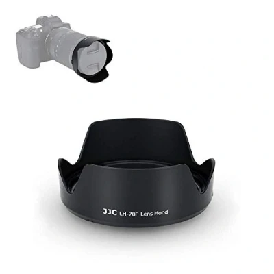 Immagine di JJC Paraluce a baionetta per obiettivo Canon RF 24 240MM F4 6.3 IS USM Lens Sostituisce EW 78F, Reversibile Riduce il riflesso dell&#039;obiettivo Proteggi l&#039;obiettivo