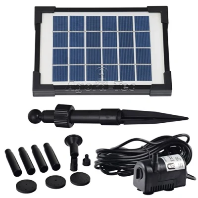Immagine di Agora Tec® AT 2 W Pompa Solare per laghetto, Watt, Hmax: 170 l/h, Altezza Fontana: 0,65 m, laghetto da Giardino o Fontana