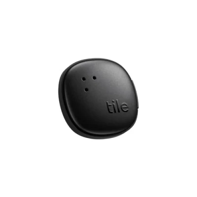 Immagine di Tile by Life360 Sticker (2024) Piccolo tracker Bluetooth, trova telecomando, localizzatore di oggetti per biciclette, occhiali e altro. Pacchetto da 1 (Nero)