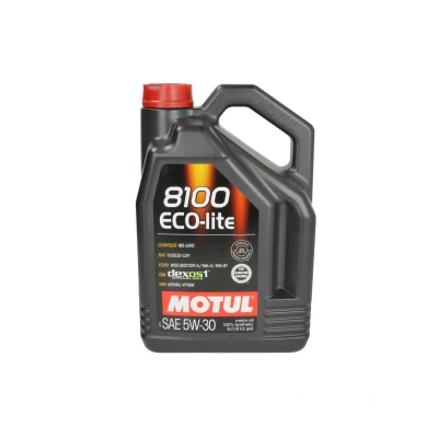Immagine di Motul 8100 ECO LITE 5W 30 5l Olio motore 104989 TOYOTA: Aygo, Yaris III Hatchback, RAV4 SUV, MITSUBISHI: ASX Outlander 2 PAJERO 3