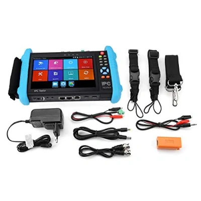 Immagine di Monitor Tester CCTV IP, IPC 9800 Plus Serie 7 &quot;Tester IP 4K H.265 Onvif TVI CVI AHD Analogico CA 100 240 V(Spina UE 9800ADHS Plus)