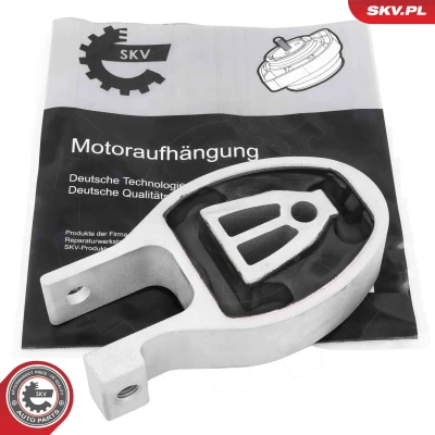 Immagine di ESEN SKV 75SKV005 Supporto motore posteriore, inferiore Alluminio, Gomma 167mm FORD: MONDEO 4 Turnier, S Max Mk1, Galaxy Mk2 MPV, VOLVO: S80 II, V70 3